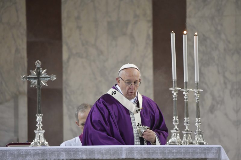 Messe des Cendres 2018, à Sainte-Sabine