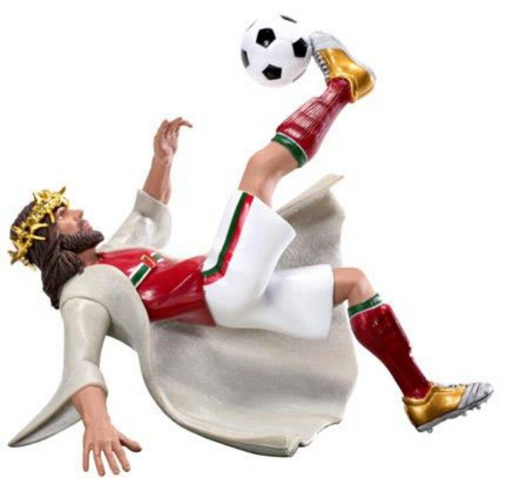 C'est Jésus qui a inventé le foot...