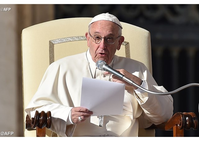 Le Pape lors de sa catéchèse du 16 novembre 2016.