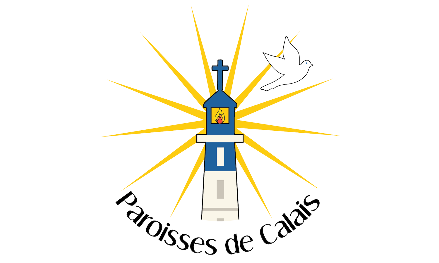 Le nouveau logo des paroisses de Calais